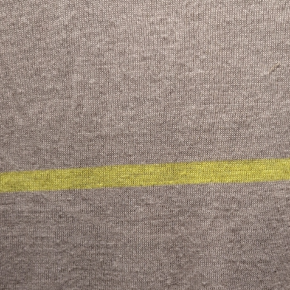 LOFT Tan and Yellow Striped Cardigan - Picture 6 of 8